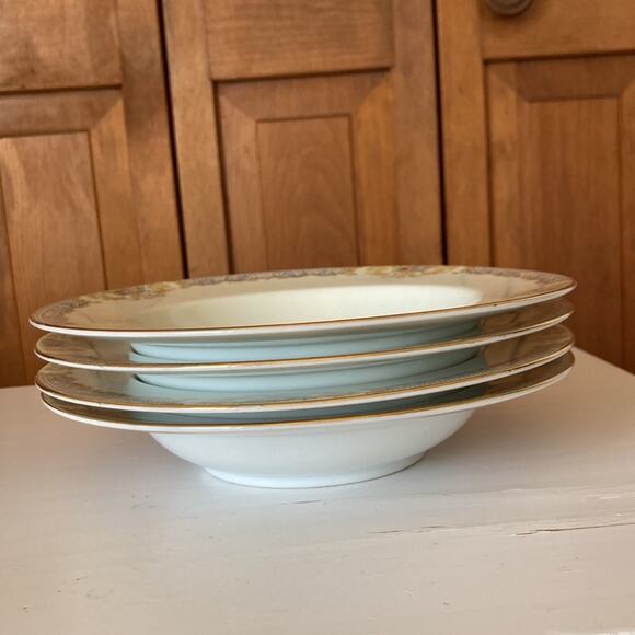 Vintage Noritake Pattern RO2 Soup Bowls, Set of 4 - Picture 10 of 12